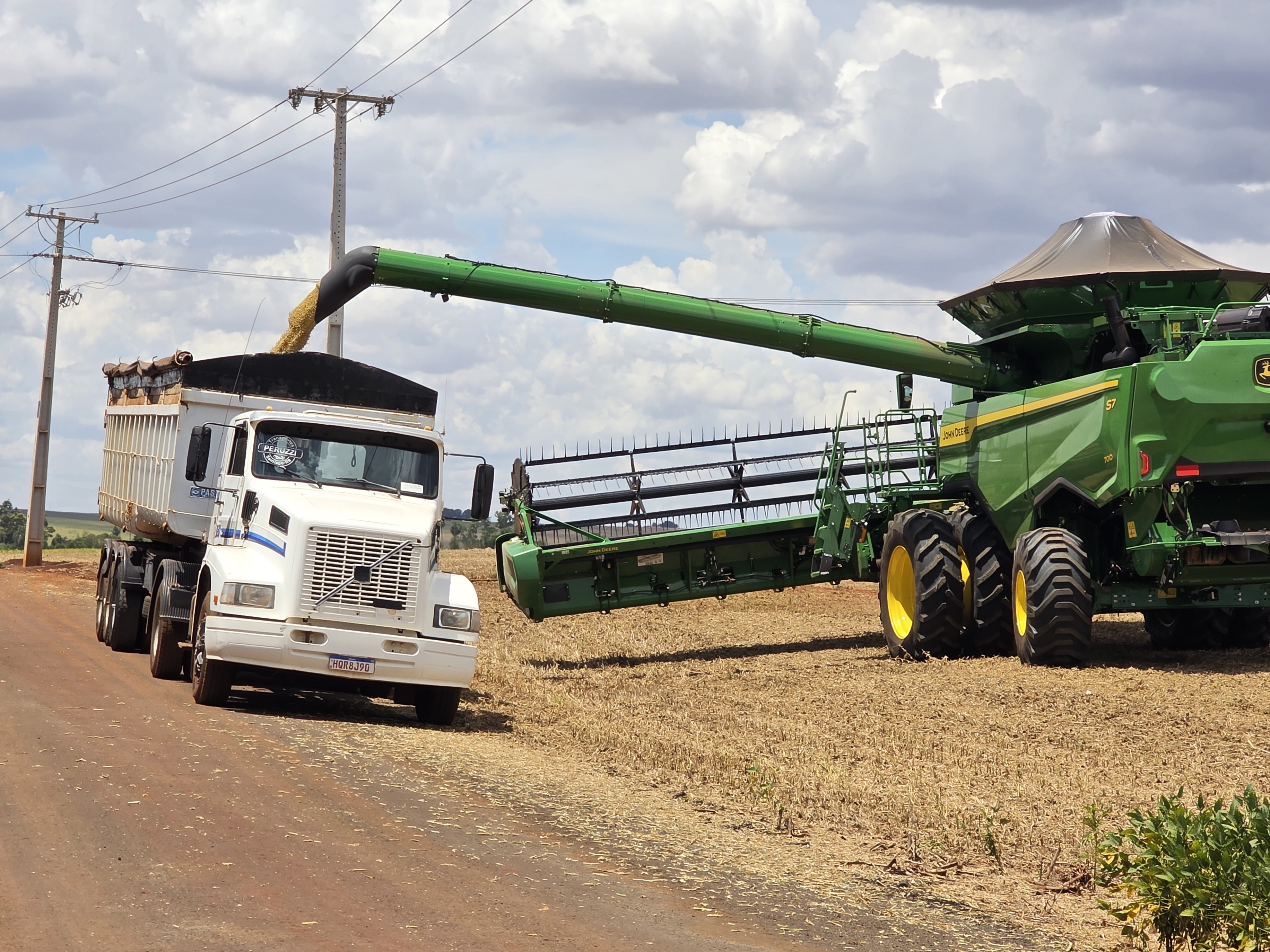 Mesmo com altas temperaturas e chuvas irregulares, soja e milho avançam no Paraná