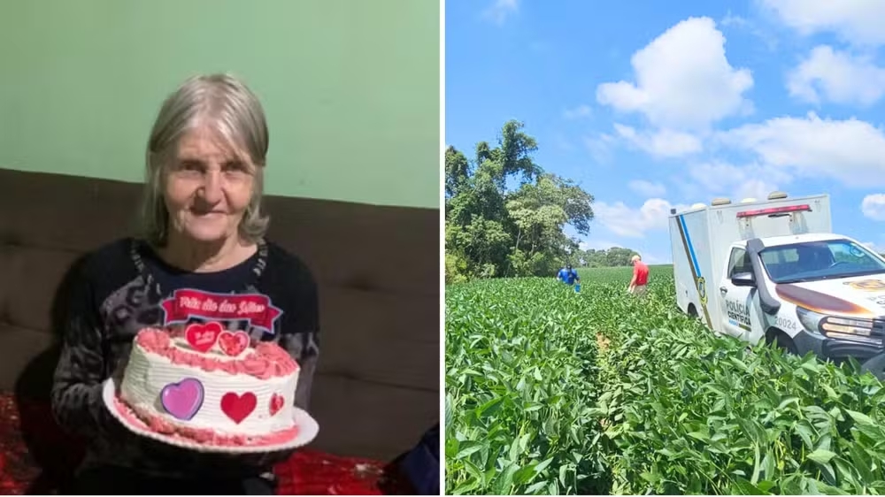 Idosa é encontrada morta a 350 metros de casa após passar 13 dias desaparecida, no PR